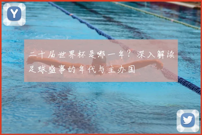二十届世界杯是哪一年？深入解读足球盛事的年代与主办国